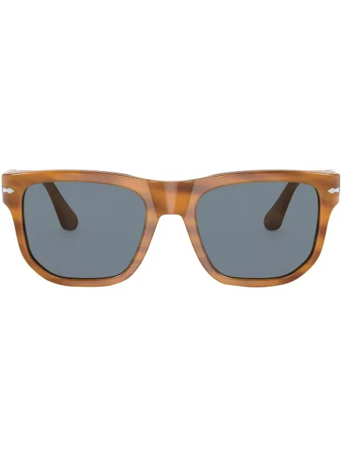 Persol نظارة شمس بإطار وايفيرير وعدسات ملونة 