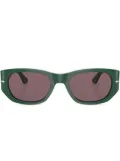 Persol rectangle-frame tinted sunglasses - Green