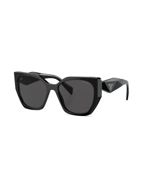 Prada Eyewear logo-plaque cat-eye sunglasses SPR19Z1AB5S0 - 1
