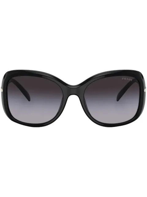 Prada Eyewear - logo-arm detail sunglasses