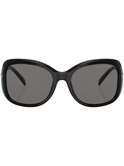 Prada Eyewear - logo-arm detail sunglasses