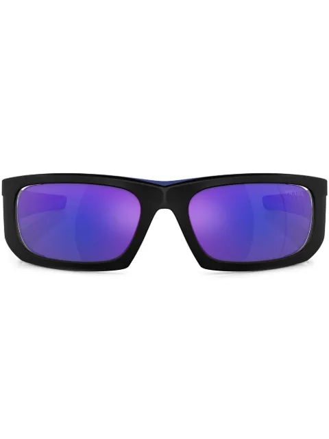 Prada Linea Rossa logo-print sunglasses