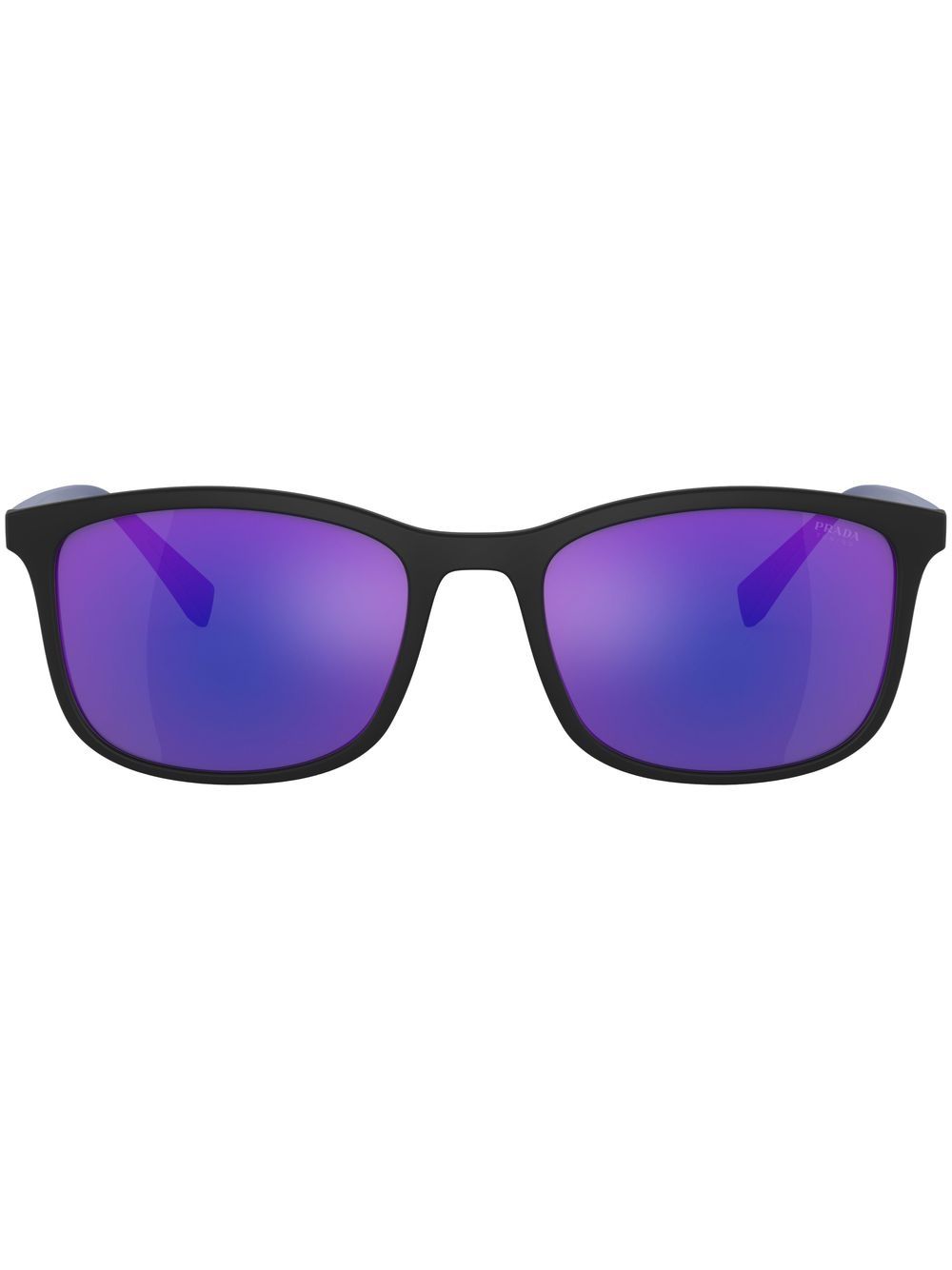 Prada Lifestyle Logo-print Sunglasses In Schwarz