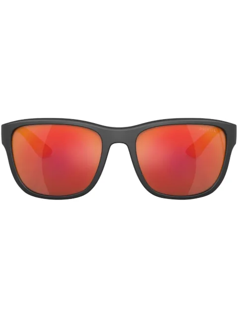 Prada Linea Rossa Active logo-print sunglasses