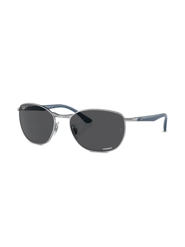 お歳暮 人気 Ray-Ban ラウンドフレーム サングラス | ブラック | FARFETCH JP 小物