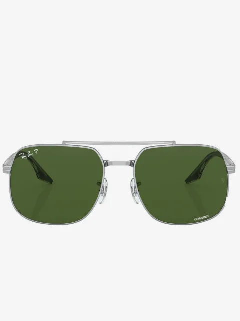 Ray-Ban Chromance geometric-frame sunglasses