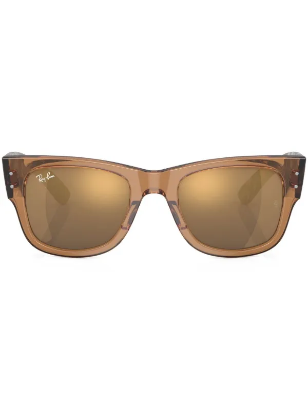 Ray-Ban wayfarer-frame Sunglasses Brown FARFETCH PH