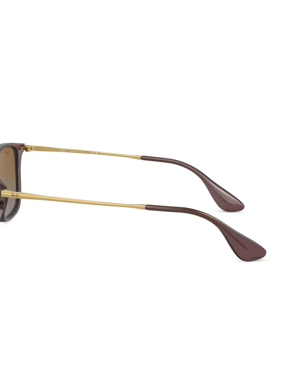 Ray Ban Chris Wayfarer-frame Sunglasses In Braun