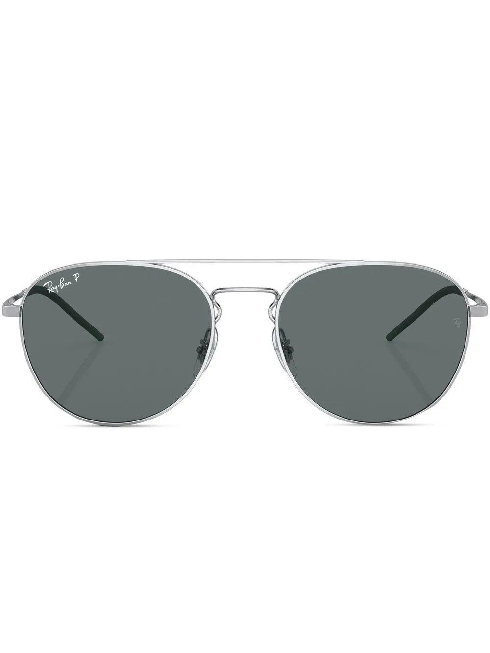 Ray Ban Pilot-frame Sunglasses In Silber