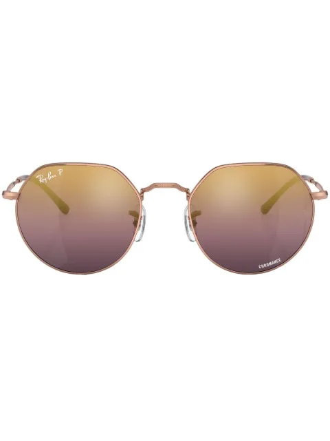 Ray-Ban Jack geometric-frame sunglasses