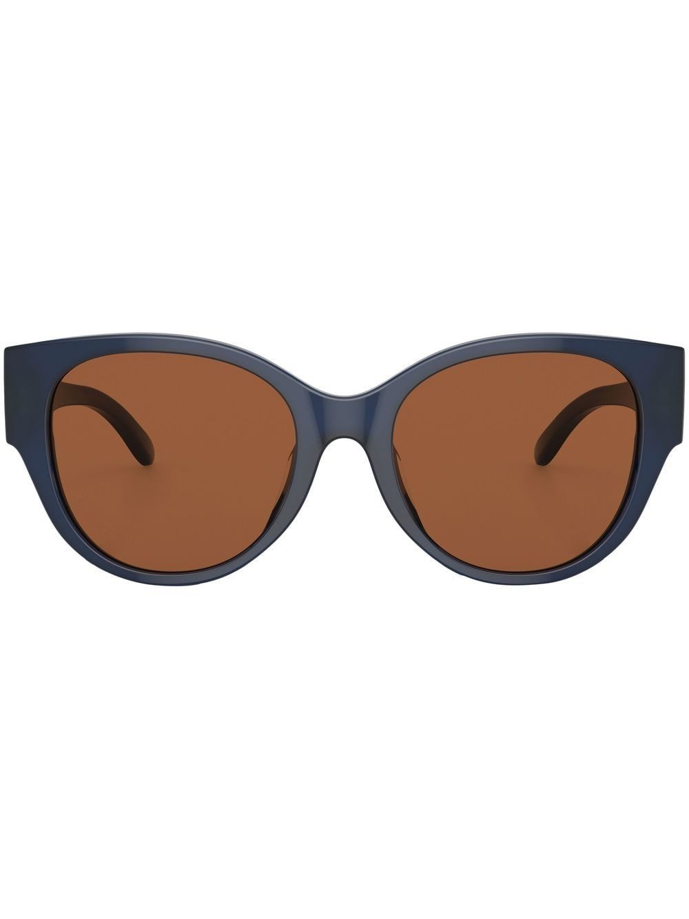 Tory Burch Wayfarer-frame Sunglasses In Blue