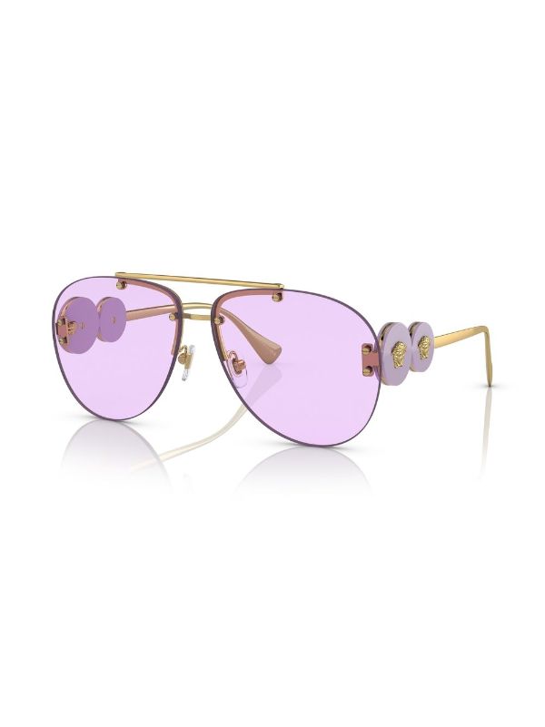 Versace pink mirror outlet sunglasses