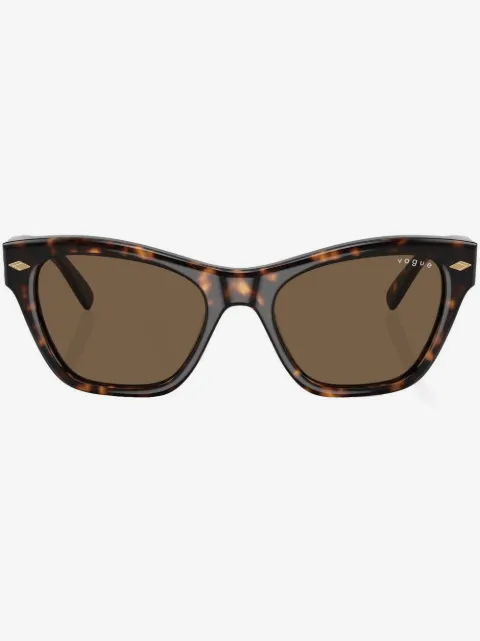 Vogue Eyewear lunettes de soleil effet écaille de tortue