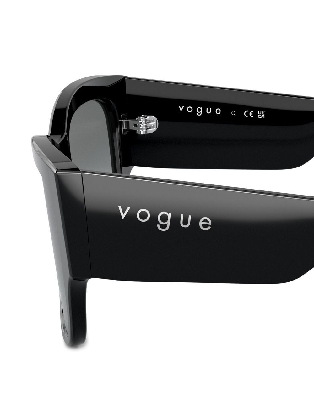 Shop Vogue Eyewear Square-frame Sunglasses In Schwarz