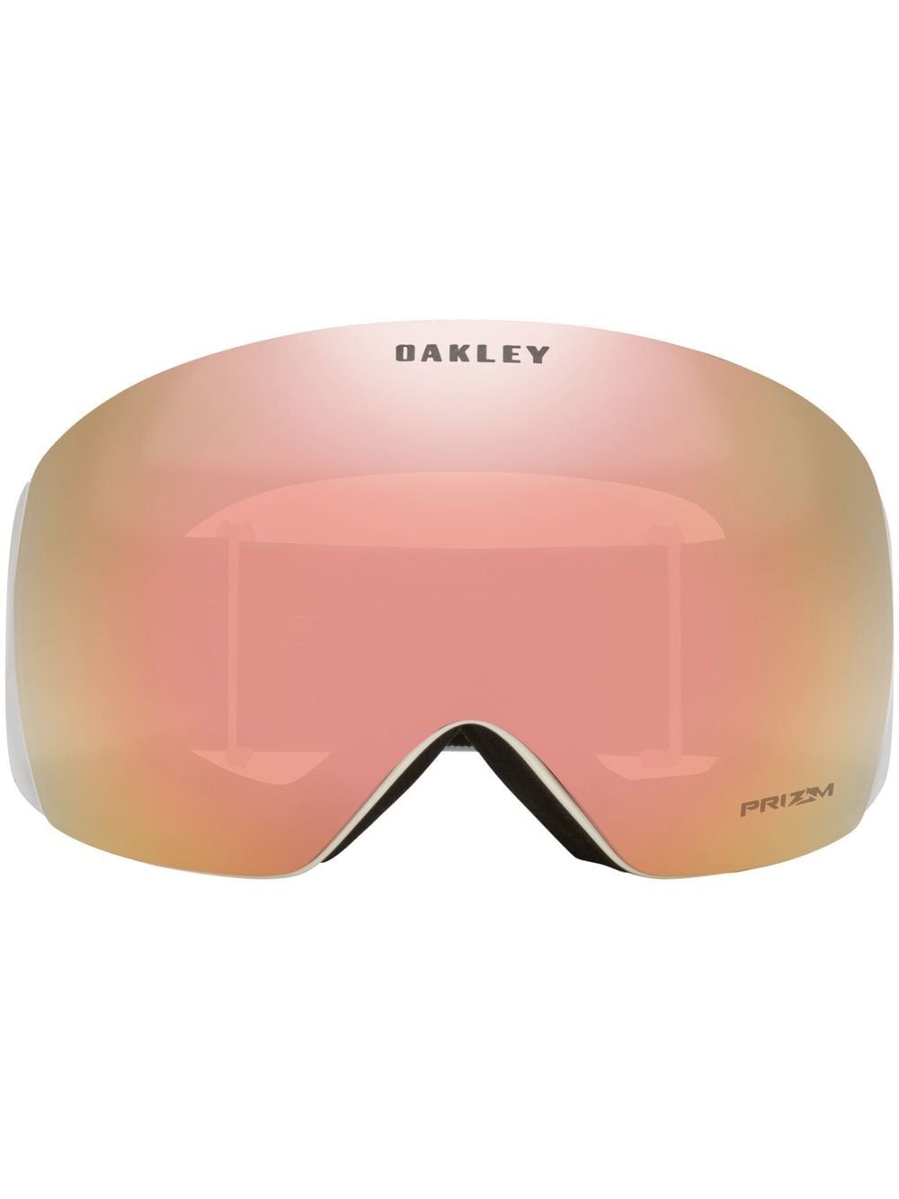 Shop Oakley Flight Deck L Snow Goggles In White