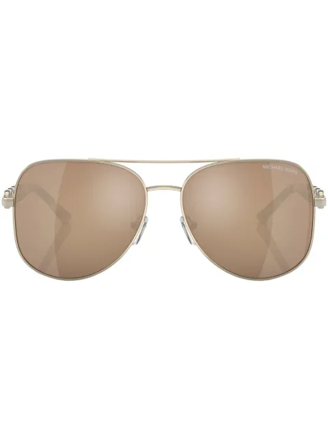 Michael Kors lentes de sol con armazón estilo piloto
