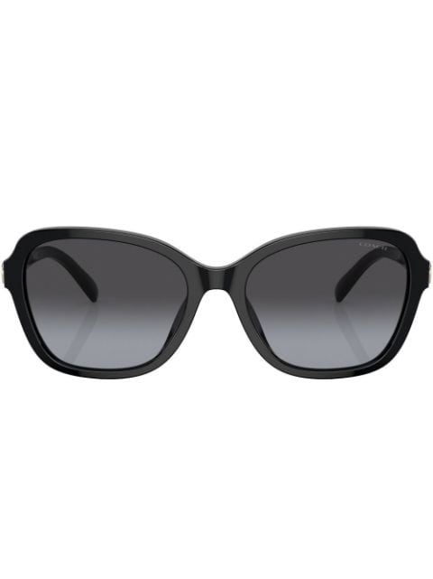 square-frame tinted sunglasses 