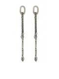 WERKSTATT:MÜNCHEN chain-link drop earrings - Silver