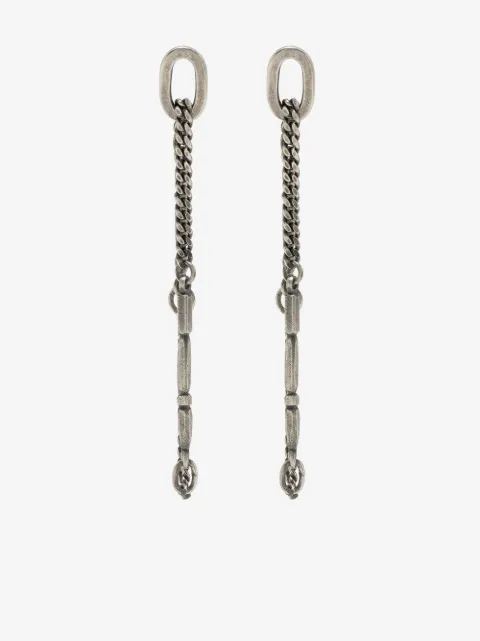 WERKSTATT:MÜNCHEN chain-link drop earrings
