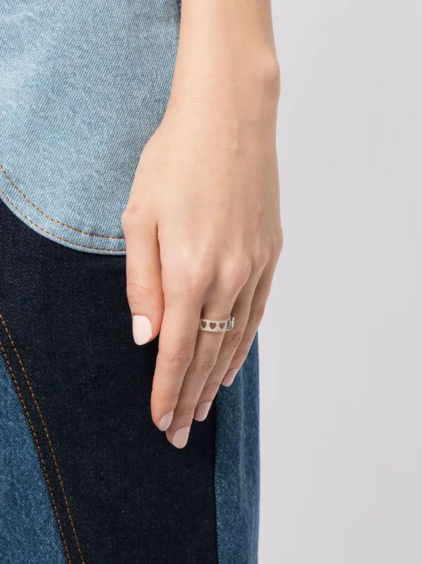 Stolen Girlfriends Club Heartless Band sterling-silver Ring