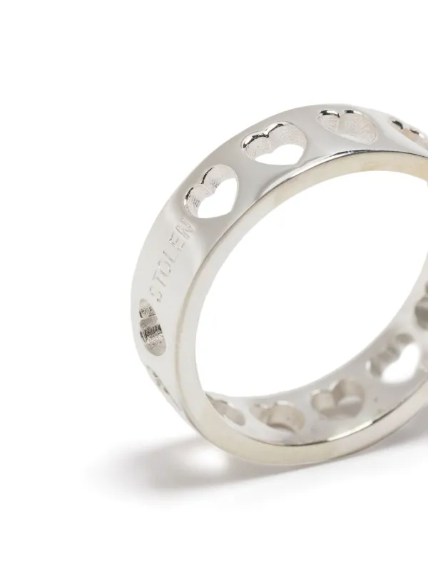 Stolen Girlfriends Club Heartless Band sterling-silver Ring