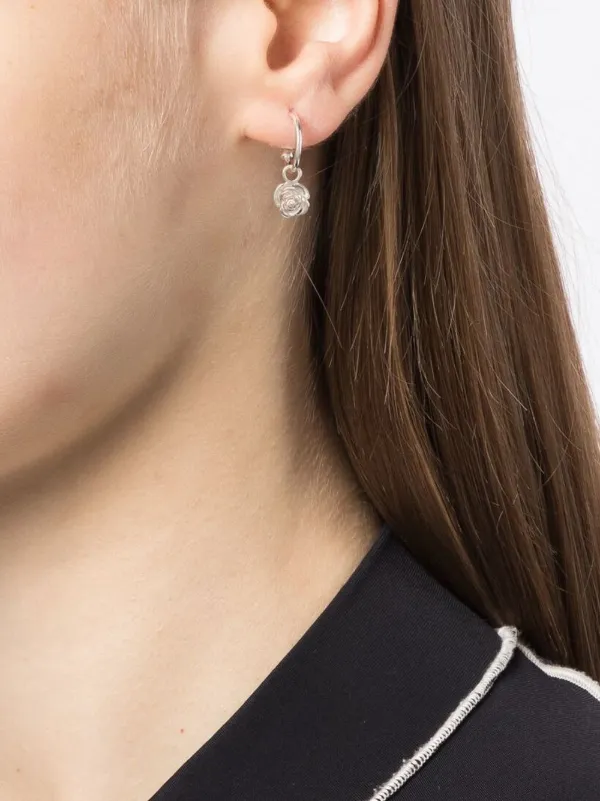 Rose bud deals earrings