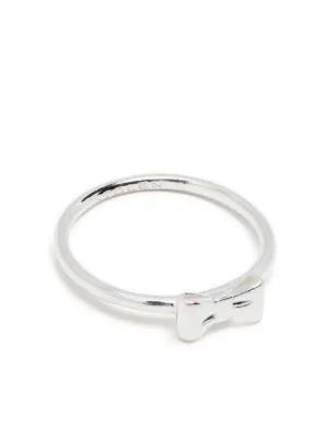 Stolen Girlfriends Club Baby Bow sterling silver Ring Farfetch
