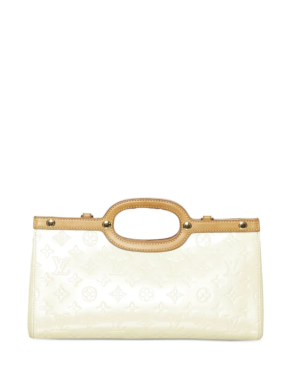 

Louis Vuitton 2006 pre-owned Vernis debossed monogram Roxbury Drive handbag - White