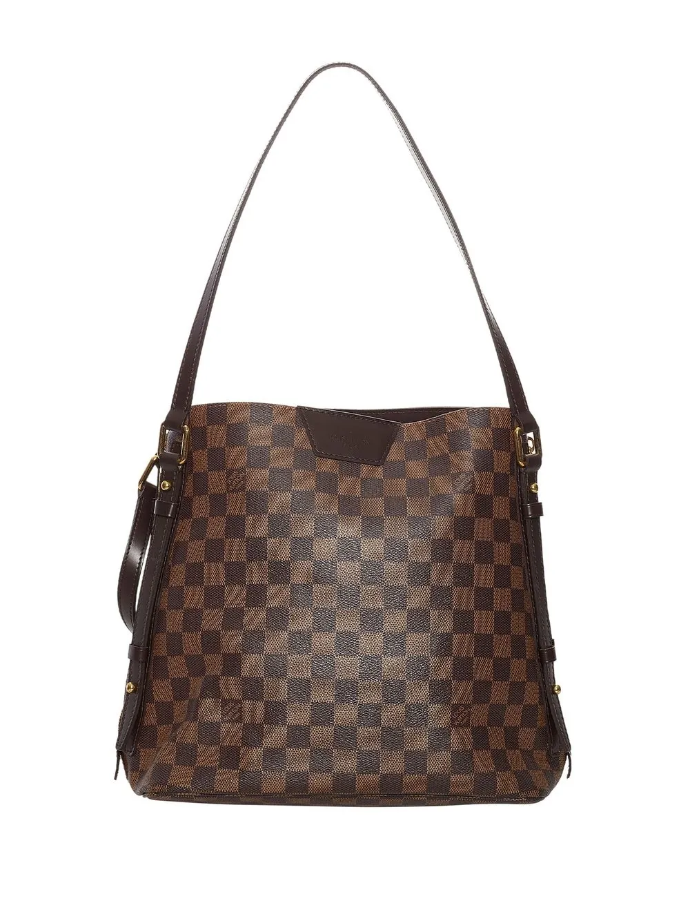 

Louis Vuitton bolsa de hombro Damier Ebène Cabas Rivington pre-owned - Marrón