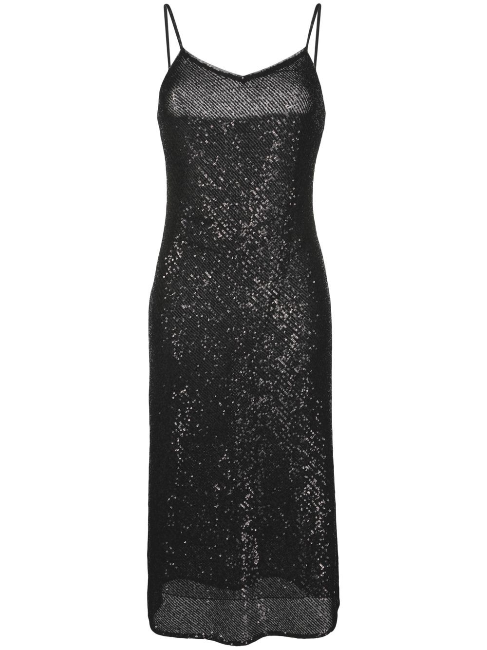 Patrizia Pepe Sequinned Midi Dress - Farfetch