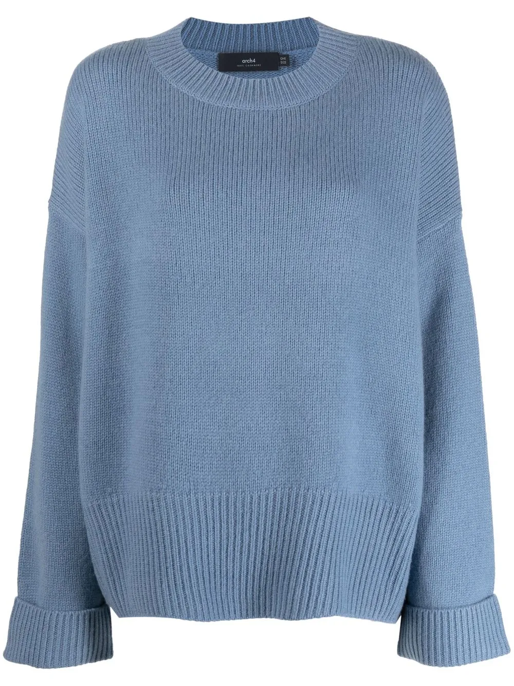 Click to view more detailed imagery on our partner's website Arch4 Crew-neck Cashmere Jumper In Blue