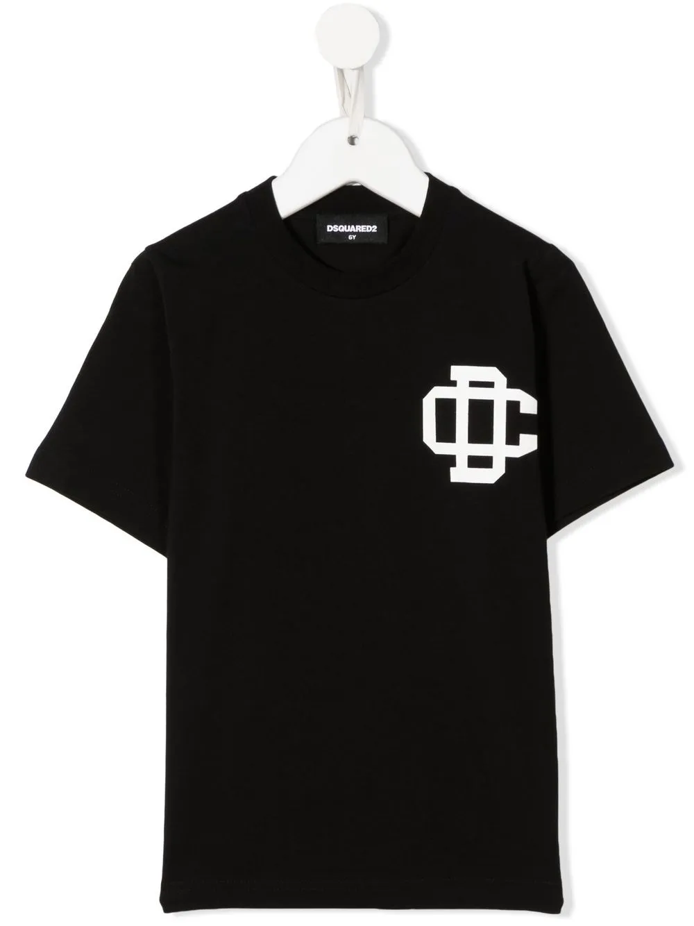 

Dsquared2 Kids playera con logo en el pecho - Negro