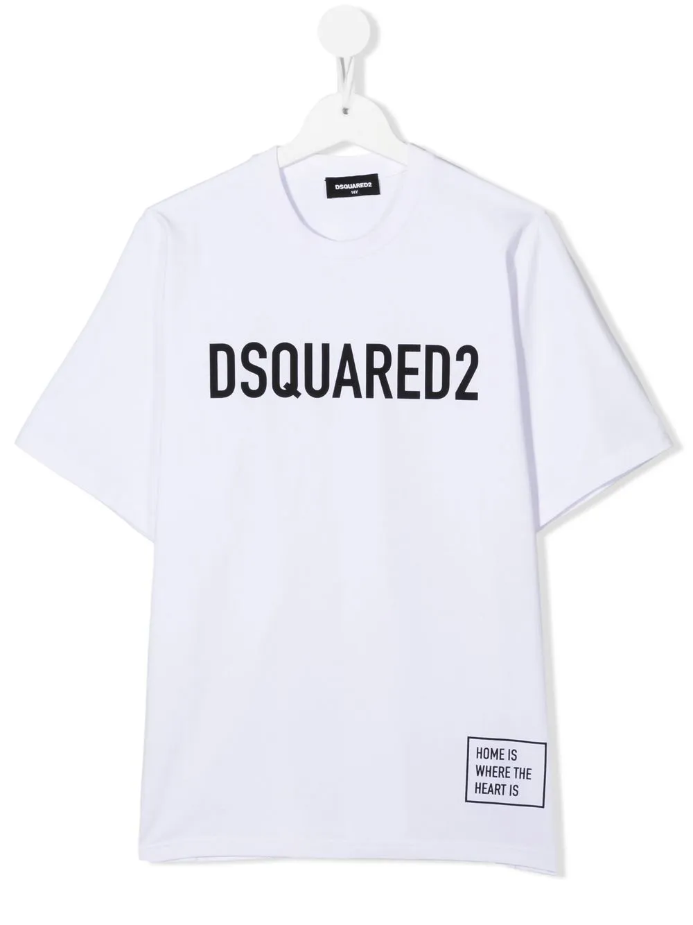 

Dsquared2 Kids TEEN logo-print T-shirt - White