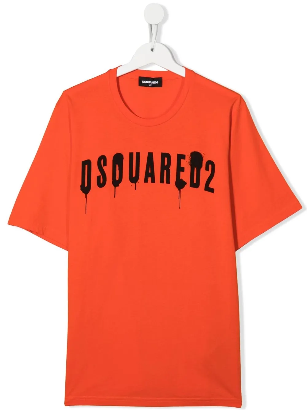 

Dsquared2 Kids playera con logo estampado - Naranja