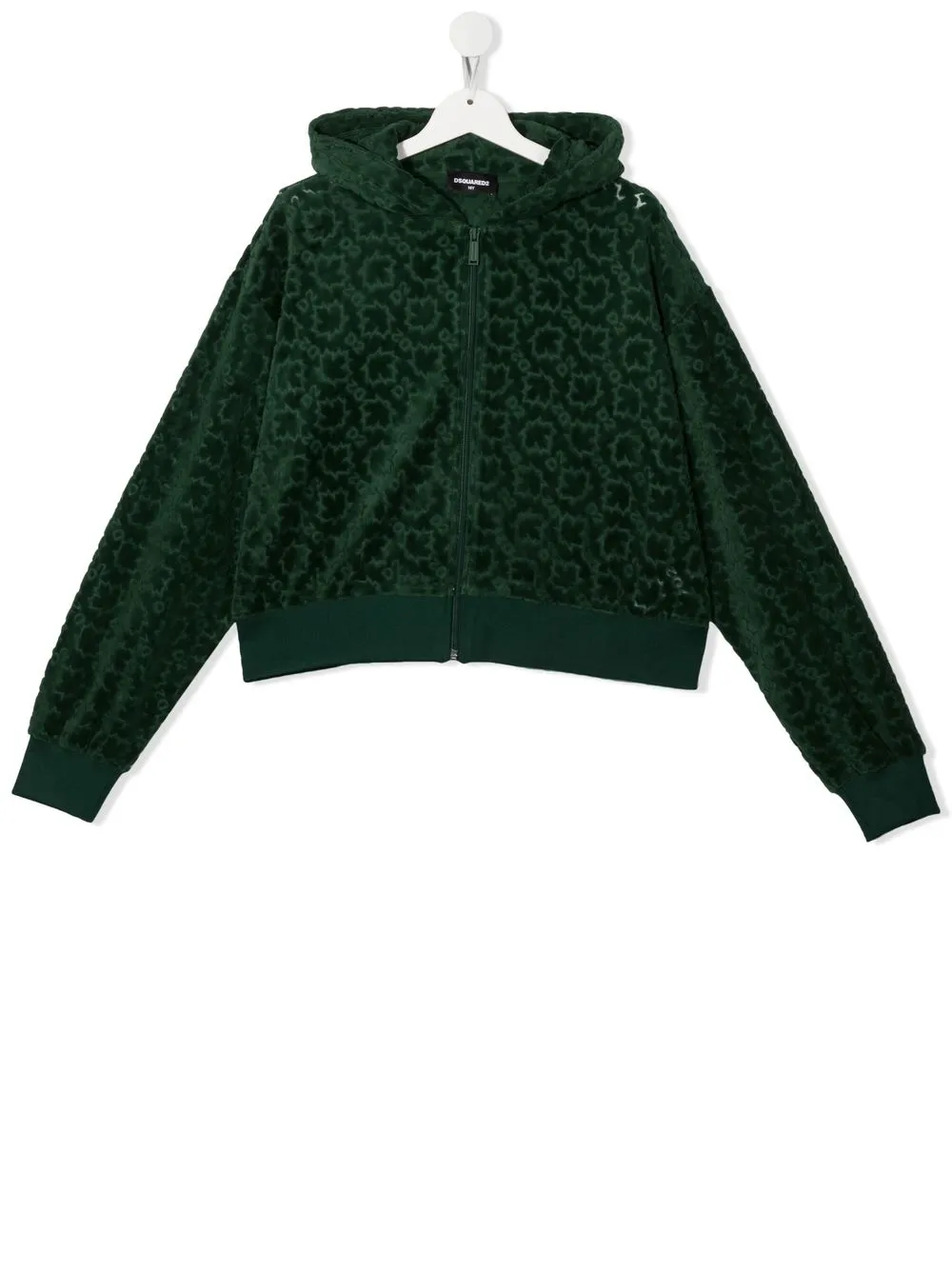 

Dsquared2 Kids hoodie con motivo de arce - Verde