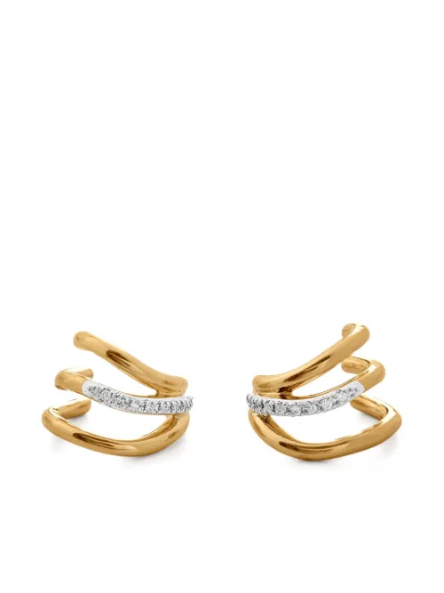 Boucles d'oreilles Riva - Monica Vinader - Modalova
