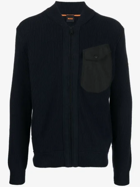 BOSS Cardigan con zip