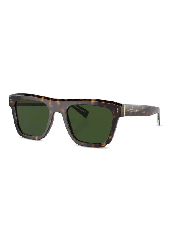 Dolce & Gabbana Eyewear トータスシェル サングラス | グリーン 