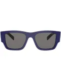 Prada Eyewear square-frame logo sunglasses - Blue