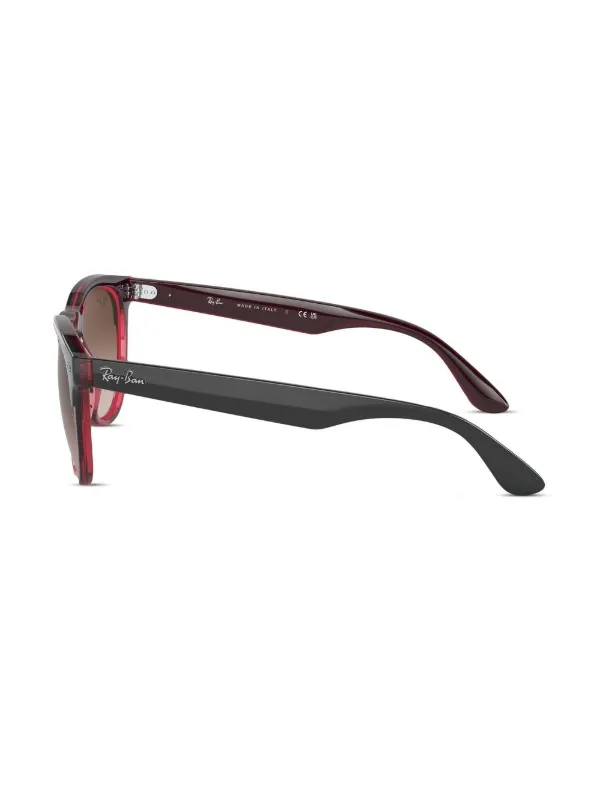 Ray Ban ラウンドフレーム サングラス Ray-Ban Iris ラウンドフレーム サングラス | グレー | FARFETCH JP