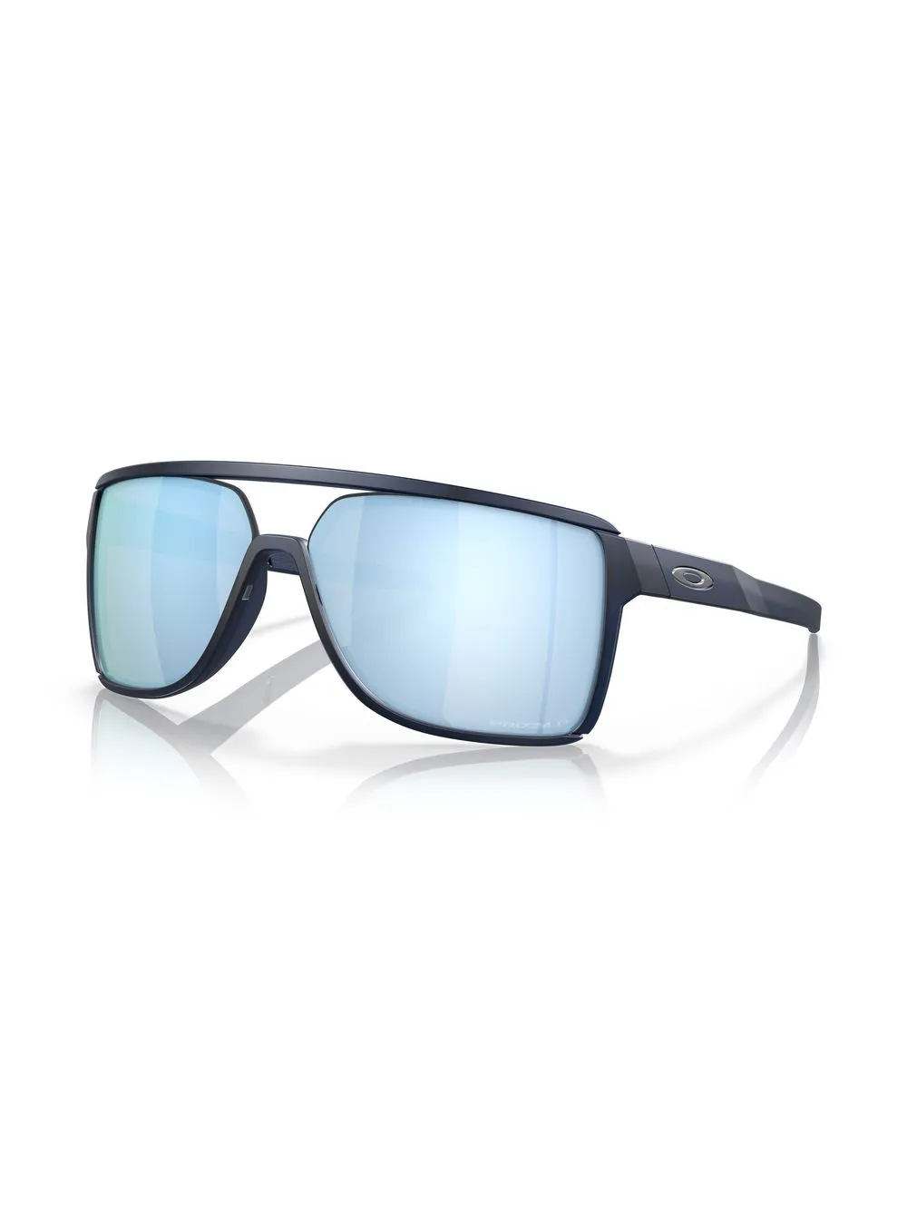 Oakley logo-print blue-tinted Sunglasses - Farfetch