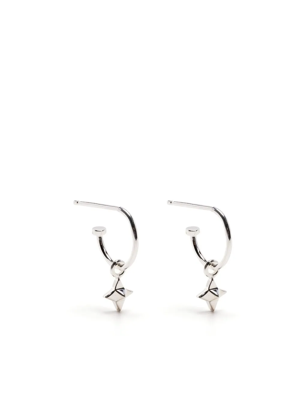 

Stolen Girlfriends Club Ninja Star Anchor Sleeper earring - Silver