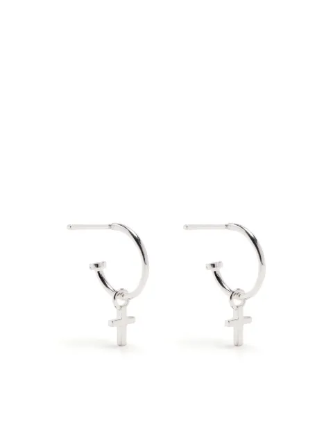 Stolen Girlfriends Club Stolen Cross Anchor Sleeper earring