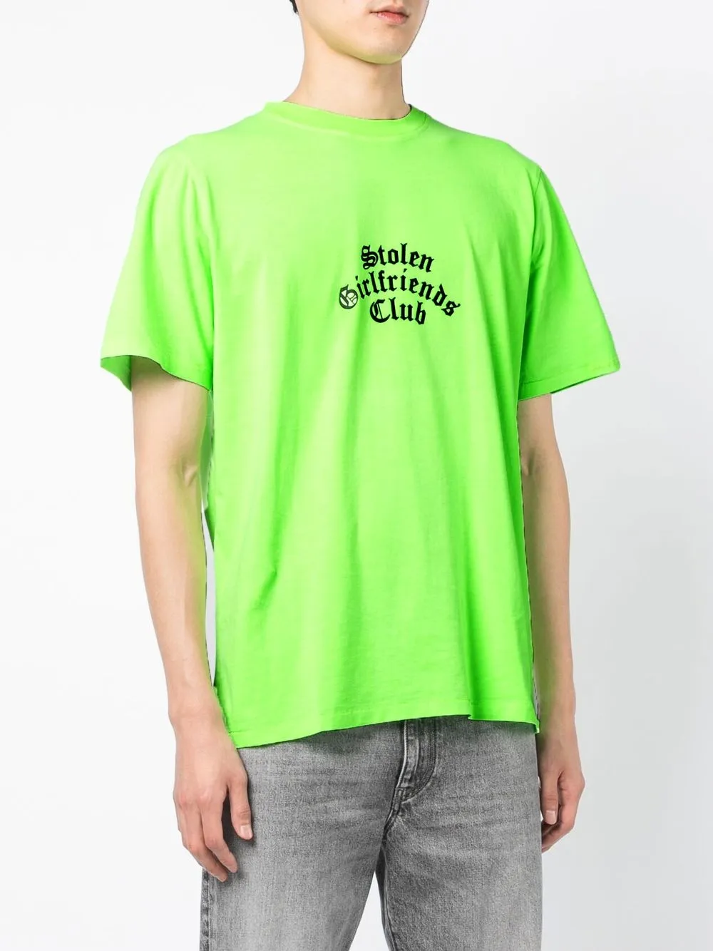 Stolen Girlfriends Club Arch Gothic Organic Cotton Tshirt Farfetch