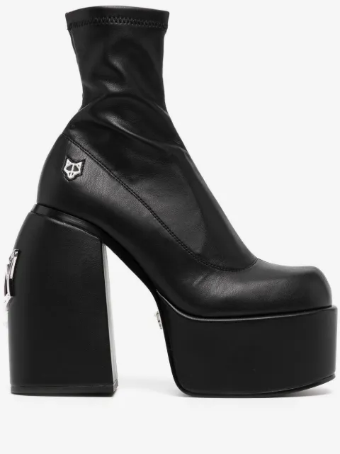NAKED WOLFE Sugar 150mm platform boots
