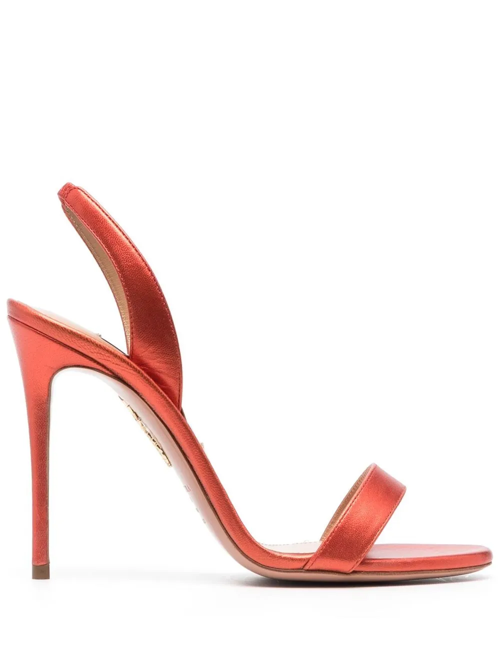 

Aquazzura open-toe strap-detail sandals - Red