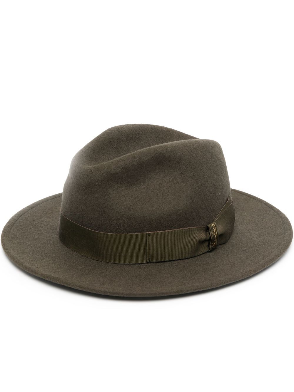 Borsalino Logo Ribbon-trim Fedora Hat - Farfetch