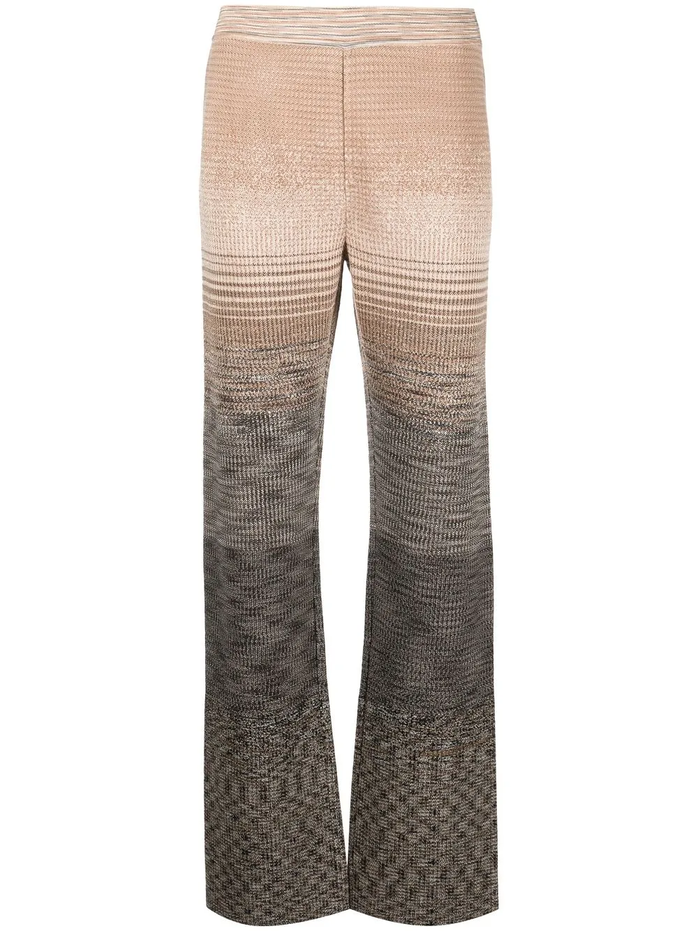 

Missoni gradient-effect knitted trousers - Neutrals