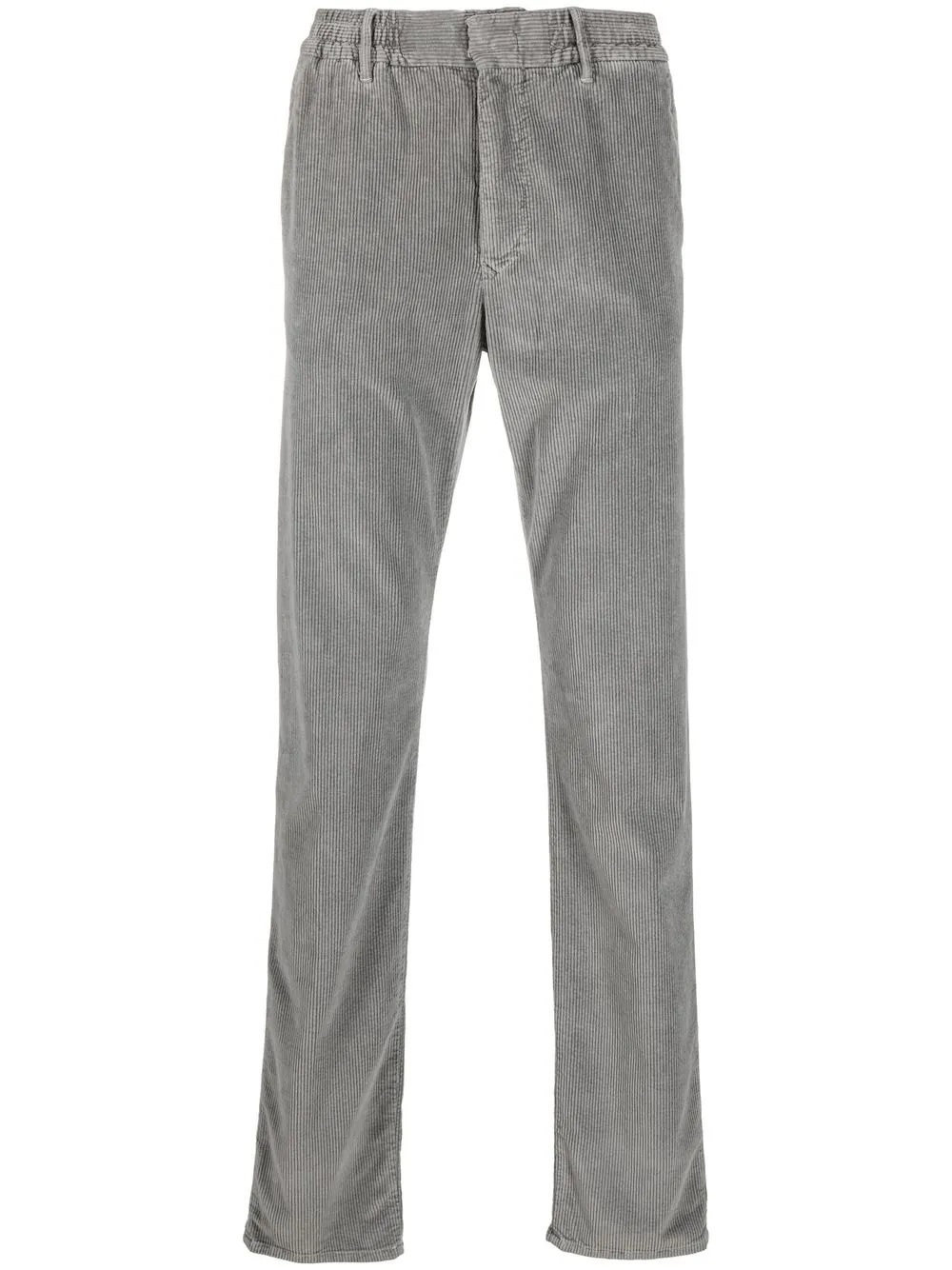 

Incotex corduroy tapered-leg chinos - Grey