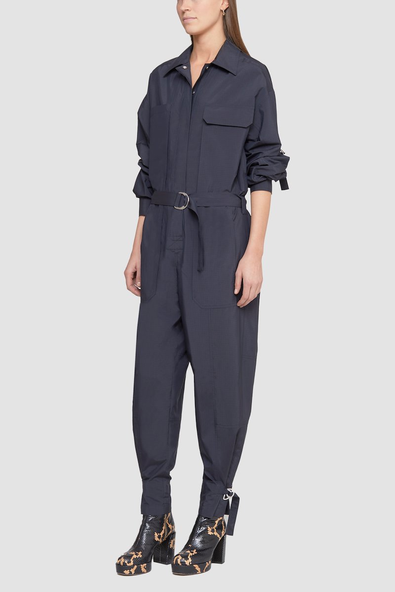 Ripstop Nylon Utility Jumpsuit, - 1